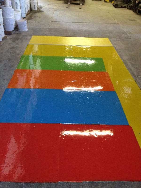 Epoxy Floor Coating Colors